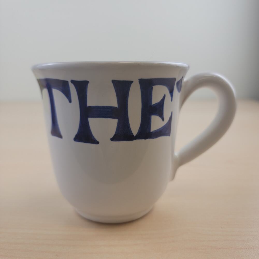 Rare VTG 1999 Authentic Original Starbucks Mug "The'" Made in Italy